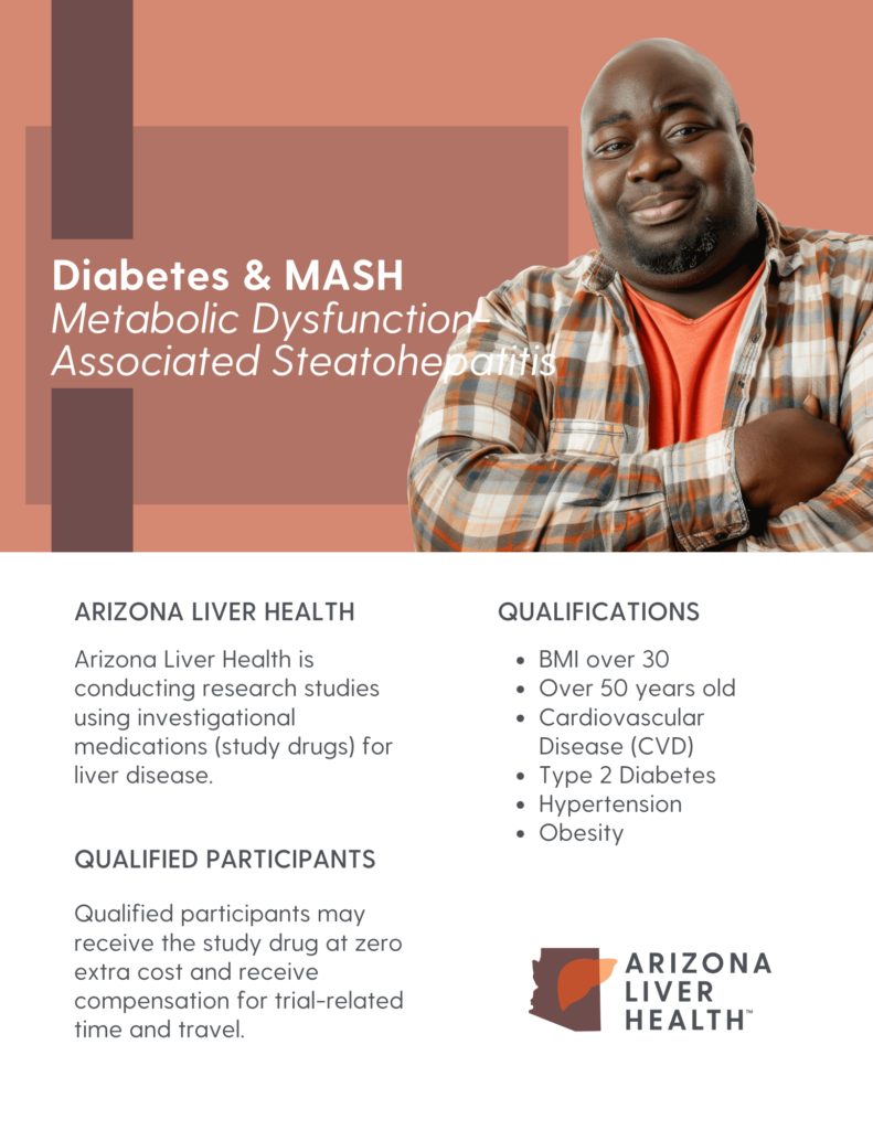 MASH Diabetes Flyer 1 - Arizona's Leading Liver Clinic