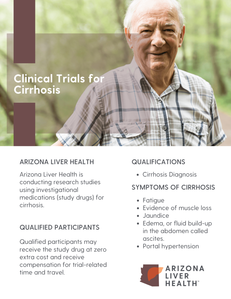 Cirrhosis Flyer 1 - Arizona's Leading Liver Clinic